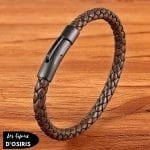 Bracelet  Noir Homme - Bijoux-egyptiens.fr
