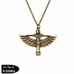 Collier  Pendentif Déesse Isis Egypte - Bijoux-egyptiens.fr