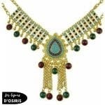 Collier Plastron  En Perles - Bijoux-egyptiens.fr