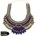Collier Plastron  Ethnique - Bijoux-egyptiens.fr