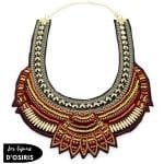 Collier Plastron  Ethnique - Bijoux-egyptiens.fr
