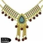 Collier Plastron  En Perles - Bijoux-egyptiens.fr