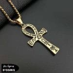 Collier  Pendentif Croix Égyptienne - Bijoux-egyptiens.fr