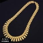 Collier  Ras de Cou Doré - Bijoux-egyptiens.fr