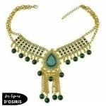 Collier Plastron  En Perles - Bijoux-egyptiens.fr