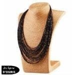 Collier Plastron  Coloré Long - Bijoux-egyptiens.fr