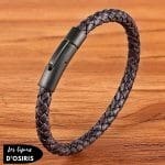 Bracelet  Noir Homme - Bijoux-egyptiens.fr