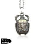 Amulette  Pendentif Scarabée Egyptien Collier - Bijoux-egyptiens.fr