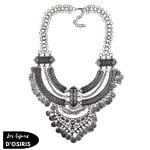 Collier Plastron  Doré Femme - Bijoux-egyptiens.fr