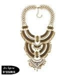 Collier Plastron  Multicolore - Bijoux-egyptiens.fr