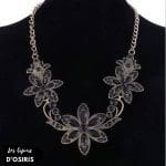 Collier Plastron  Bleu - Bijoux-egyptiens.fr