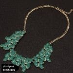 Collier Plastron  Bleu - Bijoux-egyptiens.fr