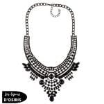 Collier Plastron  Argent Femme Ethnique - Bijoux-egyptiens.fr