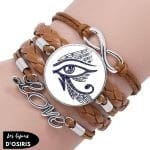 Bracelet Oeil horus - Bijoux-egyptiens.fr
