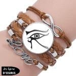 Bracelet Oeil horus - Bijoux-egyptiens.fr