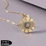 Collier  Style Egyptien Oeil - Bijoux-egyptiens.fr