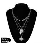 Collier  Nefertiti Cartouche - Bijoux-egyptiens.fr
