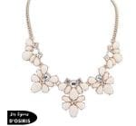 Collier Plastron  Rose - Bijoux-egyptiens.fr