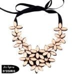 Collier Ras le Cou  Noir - Bijoux-egyptiens.fr