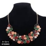 Collier Plastron  Coloré - Bijoux-egyptiens.fr