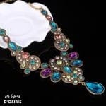 Collier Plastron  Turquoise - Bijoux-egyptiens.fr