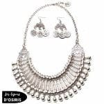 Collier Ras Du Cou  Argent - Bijoux-egyptiens.fr