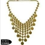 Collier Plastron  Acier - Bijoux-egyptiens.fr
