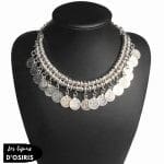 Collier Ras Du Cou  Argent - Bijoux-egyptiens.fr