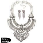 Collier Ras Du Cou  Argent - Bijoux-egyptiens.fr