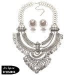 Collier Ras Du Cou  Argent - Bijoux-egyptiens.fr